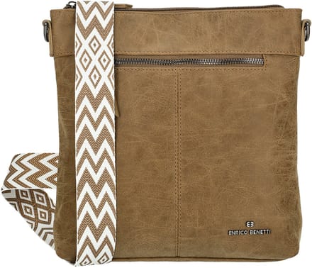 Enrico Benetti Stacey Schoudertas - Crossbodytas - Camel