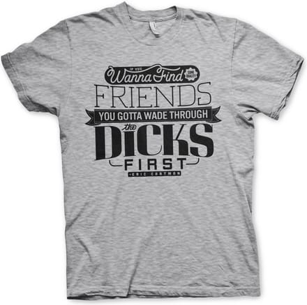 South Park Wade Through The Dicks T-shirt, grijs gemêleerd