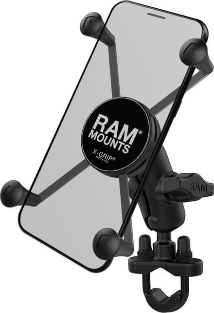 RAM Mounts X-Grip Grote Telefoonhouder met Stuur U-Bout Basis - Korte