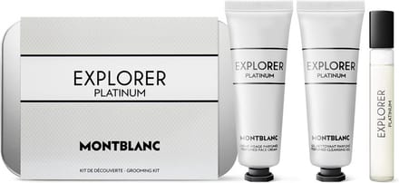 Mont Blanc - Explorer Platinum - Grooming Kit - 3 Delig - 67.5 ml