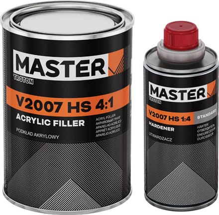 Master Troton V2007 HS Acrylic Grondlak Set 4+1L Wit
