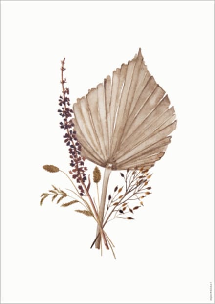 Days of Bloom Poster A3 Palmblad