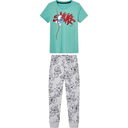 Lidl Kinderpyjama (groen/grijs, 98/104)