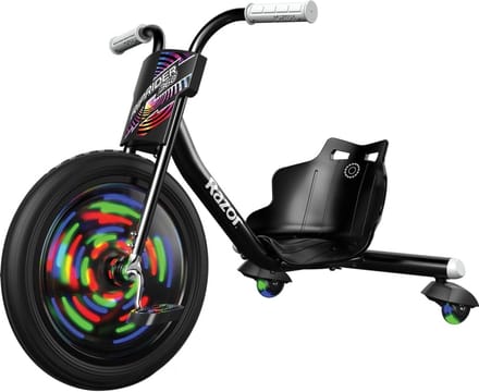 Drift Trike met 360 Graden Stuntbesturing en Bewegingsgeactiveerde LED Verlichting