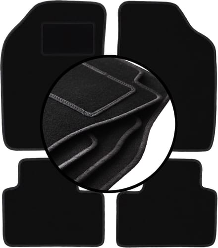 Complete set veloursmatten voor: Lancia Ypsilon I hatchback (1996-2003)