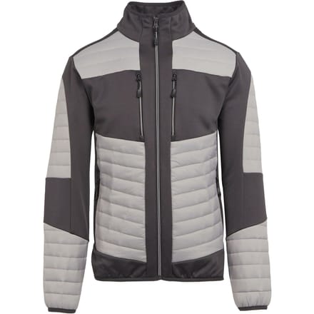 Regatta Heren E-Volve Thermal Hybride Jas (Mineraalgrijs/antraciet)