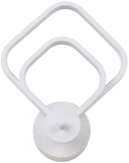 Wandlamp LED Design Wit Vierkant - Scaldare Ischia
