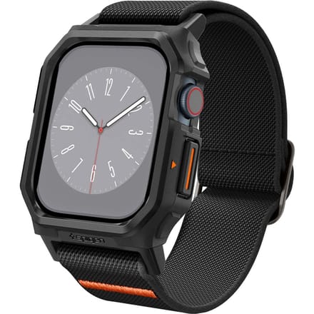 Spigen Lite Fit Pro™ Case + Band voor de Apple Watch Series 10 / 11 - 46 mm - Matte Black
