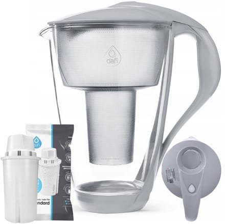 Dafi Glazen Waterfilterkan 2L met LED Indicator & Classic Filter