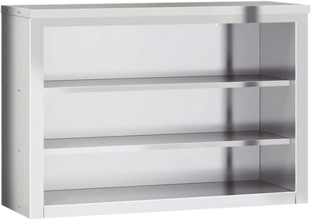 RVS Wandkast met Plank voor Keukenopslag