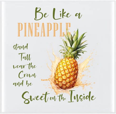 Decoratie Tegeltje - Design - Ananas