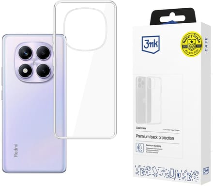 3Mk Clear Case Voor Xiaomi Redmi Note 14 Pro 4G Telefoonbescherming
