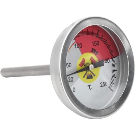0‑250 graden Celsius Grillthermometer Roestvrij Staal Oven Wijzerthermometer Temperatuurmeter brown