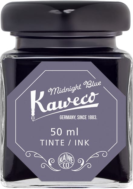 Kaweco - inktpotje - Vulpen inkt - Ink bottle 50ML Midnight Blue