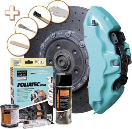 Foliatec Remklauwlakset - Pepper Mint - 3 Componenten