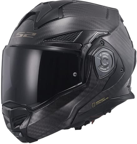 LS2 FF901 Advant X Carbon Solid Systeemhelm - Helm