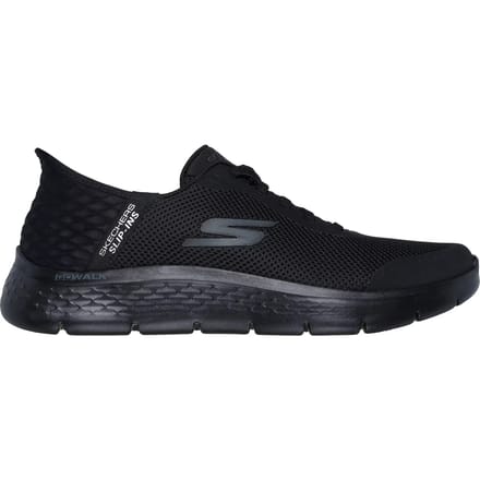 Skechers Slip-ins: GO WALK Flex - Hands Up Instappers - Zwart