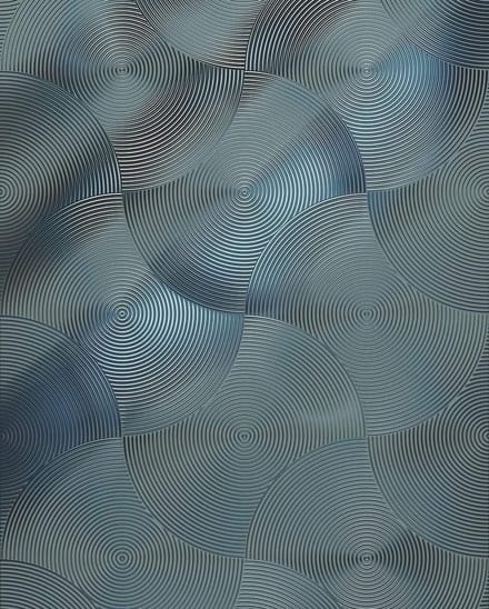 Fotobehang - Mystic Silver 200x250cm - Vliesbehang