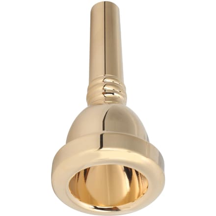 1 2in Hoorn Mondstuk Duurzaam Koper Muziekinstrument Accessoire voor Tenor Trombone Goud goud