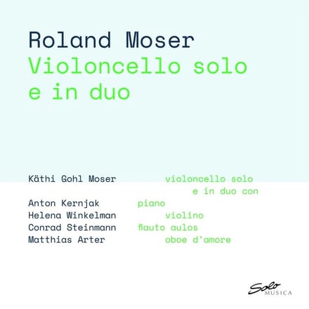 Käthi Gohl, Anton Kernjak, Helena Winkelman, Conrad Steinmann, Matthias Arter - Moser: Violoncello Solo E In Duo (CD)
