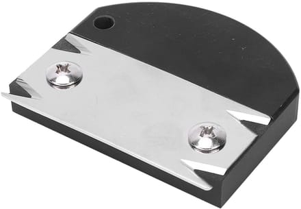 Handbraamtrimmer - Randafwerker - Houtbewerking Randen - Stevige Constructie - 5 inch - Grijs