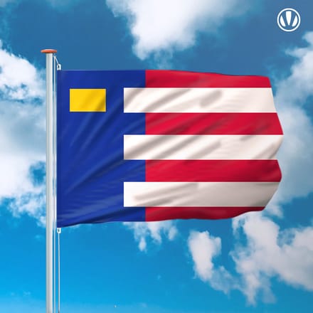 Vlag Baarle-Nassau 150x225cm