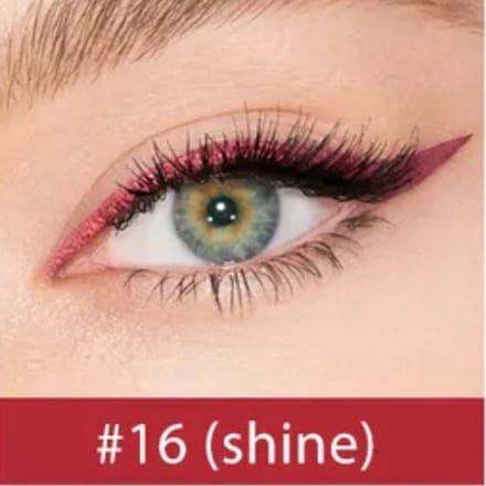Waterproof Shiny Gel Eyeliner - 16 Red - 0.2g