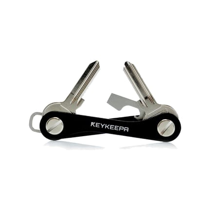 Keykeepa aluminium voor maximaal 12 sleutels, zwart