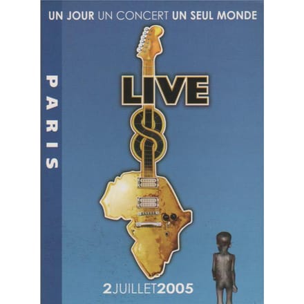 DVD DIVERS Live 8 Paris  094634226196 EMI 2005 Argentine Rock Occasion