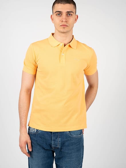 Geox Poloshirt Sustainable Mannen oranje