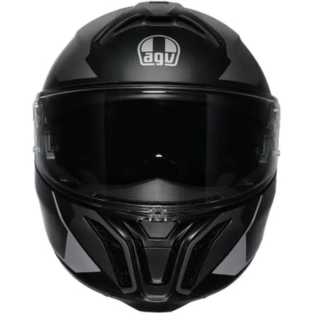 AGV Tourmodular Perception Mat Zwart Zilver Systeemhelm - Maat M - Helm
