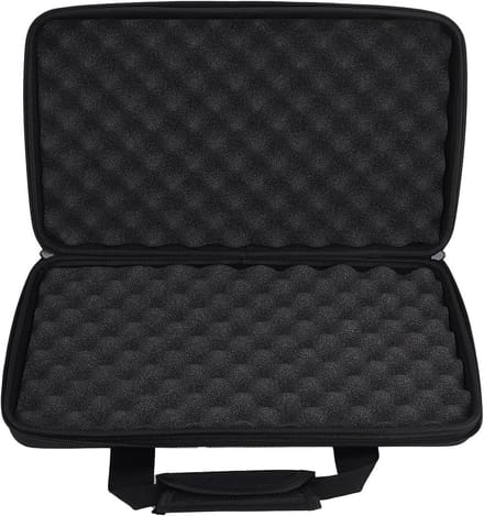 Draagbare Hard Case voor 2-Channel DJ Controller, Bescherming en Opbergtas met Voering voor DJ Apparatuur en Accessoires