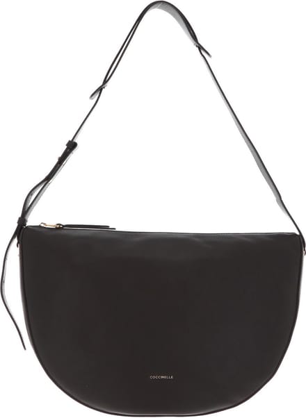 COCCINELLE Leren Schoudertas Lea Shoulderbag Bark Donkergroen