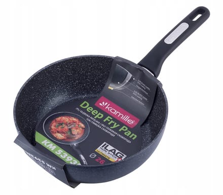 Kamille Diepe Marmite Pan 26 cm - Inductie & Marmere Coating