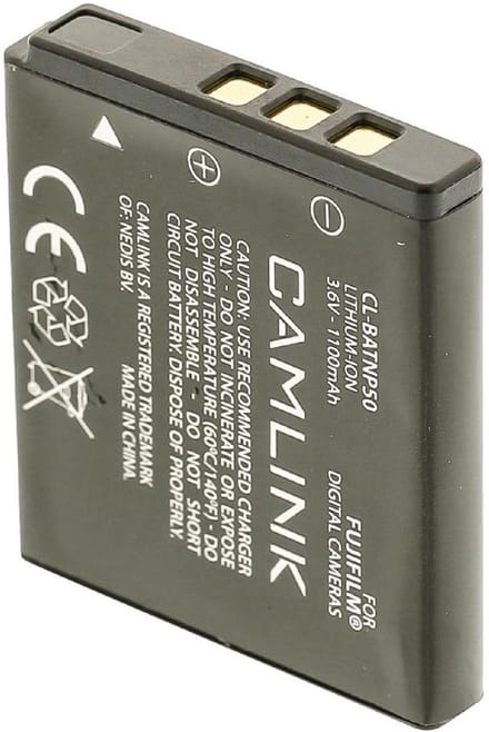CamLink CL-BATNP50 Lithium-Ion 1100mAh 3.6V oplaadbare batterij/accu