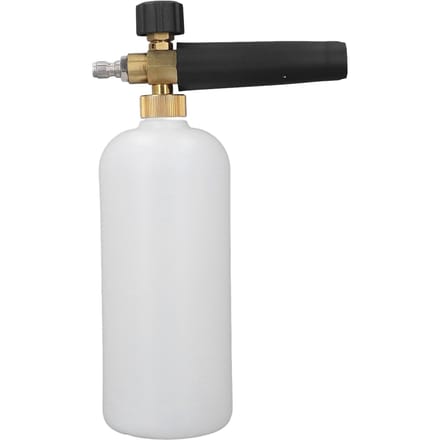 Hogedruk Schuimkan Maximum 4350PSI 14in NPT Snelkoppeling Instelbare Druk Autowasser white