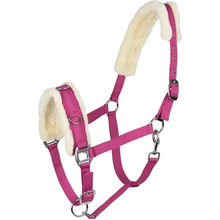 Horze kaptoom Teddy gevoerd - roze - full