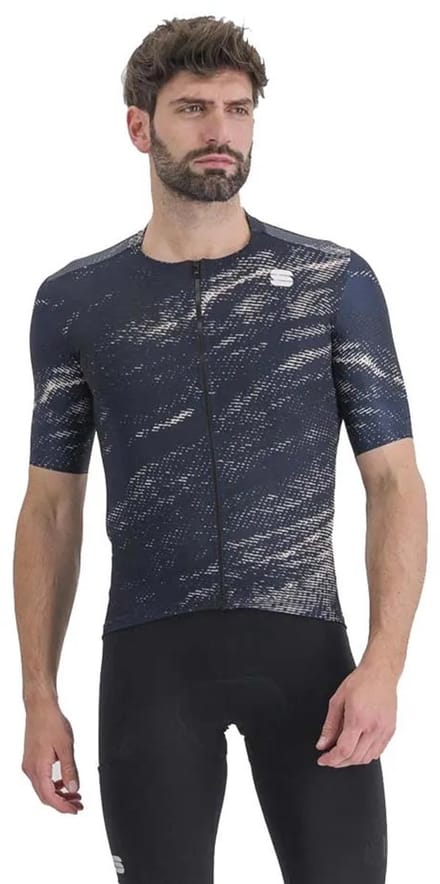 Sportful Cliff Supergiara Korte Mouw Wielertrui Blauw 2XL Man