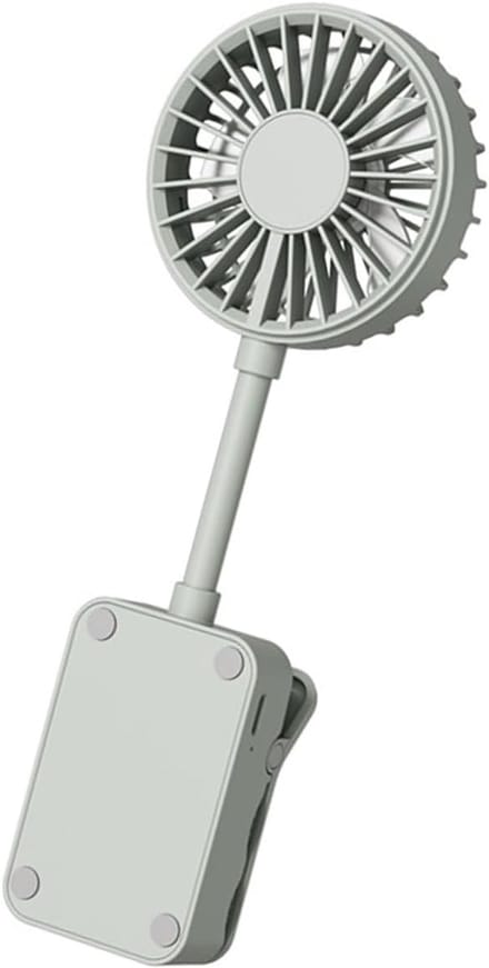 VHV - Clipventilator - clipventilator usb oplaadbaar - USB oplaadbaar, stil, met klem - voor bureau, kinderwagen, camping