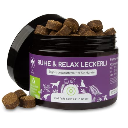 300g Wolfsbacher natuurlijke traktaties Calm & Relax hondensnacks