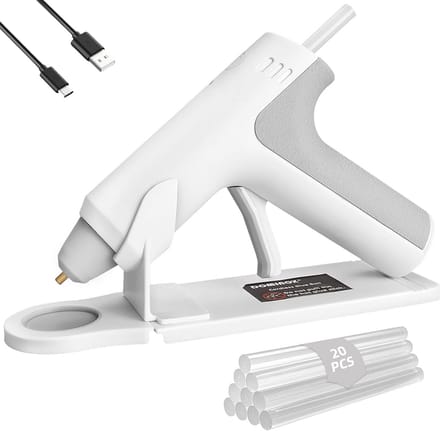 Draadloos Lijmpistool - Op Accu - Snel Warm - Handwerk