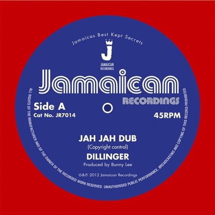Dillinger - Jah Jah Dub/A Social Version (7" Single)