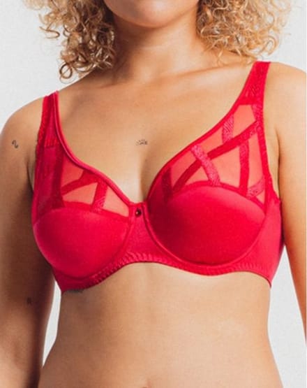 Louisa Bracq Serie Triangel Beugel Bh 47111 471 ROUGE A LEVRE - maat EU 85E / FR 100E