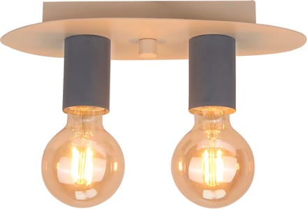 Chericoni Colorato Plafondlamp - 2 Lichts - Blauw - IJzer & Metaal