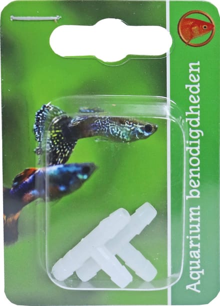 De Boon T-Stuk 2X4MM Op Blister
