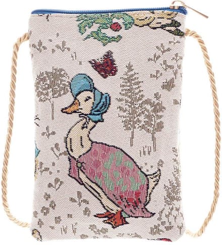 Smartphone Tasje - Telefoon - Gobelinstof - Peter Rabbit - Jemima