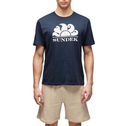 T-shirt Korte Mouw Sundek New Simeon Logo