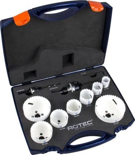 Rotec HSS-Bi Cobalt Gatzagenset elektricien10 dlg 22-76mm