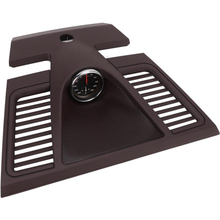 Dashboard Klok Instrumentenpaneel Cover Trim met Stopwatch 970 552 151 01 7X0 Vervanging voor Panamera 2010‑2016Zwart black