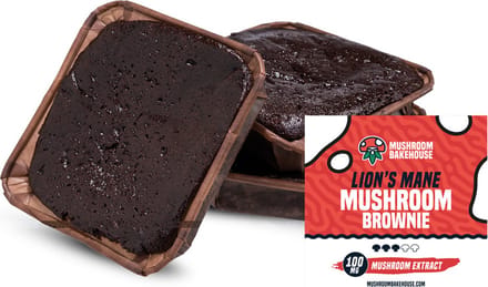 Mushroom Bakehouse - Lion's Mane Brownie - 100mg - Mushroom Extract